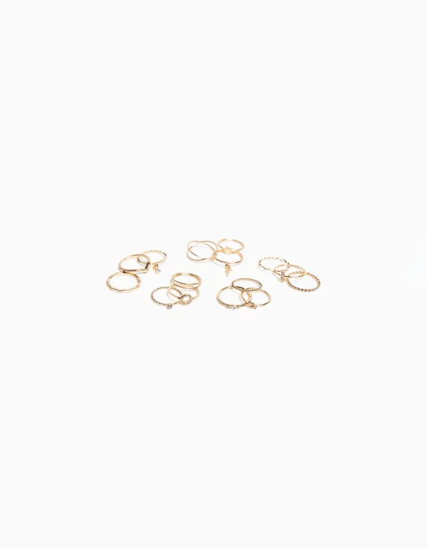 Flash Sale Set 15 anillos minimal MUJER Ver todo