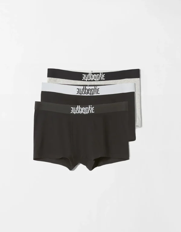 Hot Set 3 boxers lettering HOMBRE Underwear