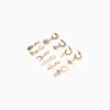 Best Sale Set 10 pendientes ear cuff cruz MUJER Ver todo