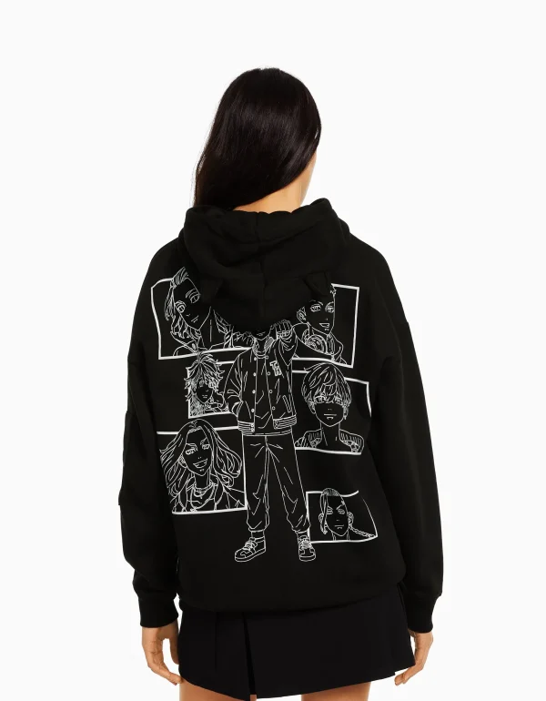 Clearance Sudadera capucha orejitas TOKYO REVENGERS MUJER Tokyo Revengers