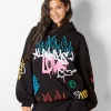 Cheap Sudadera capucha print grafiti MUJER Sudaderas