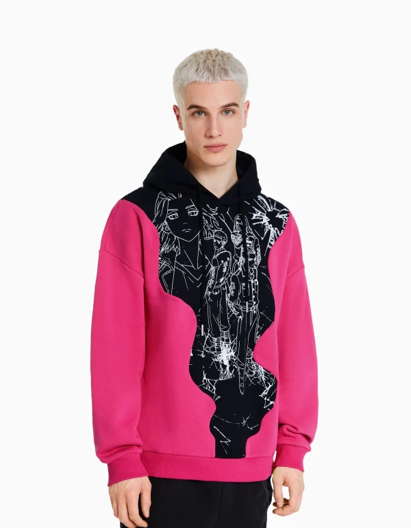 Clearance Sudadera capucha print TOKYO REVENGERS HOMBRE Espacio