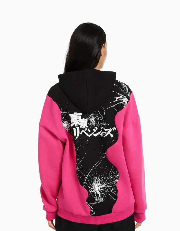 New Sudadera capucha print TOKYO REVENGERS MUJER Tokyo Revengers