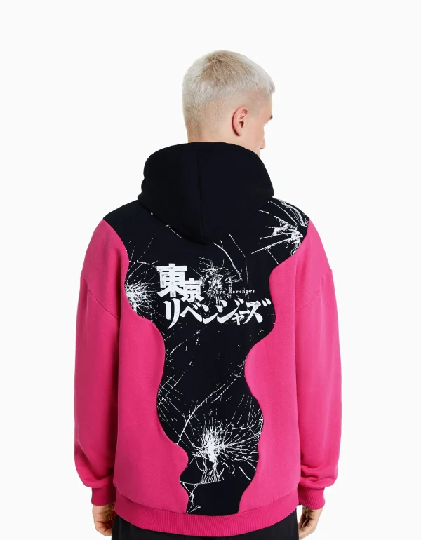 Clearance Sudadera capucha print TOKYO REVENGERS HOMBRE Espacio