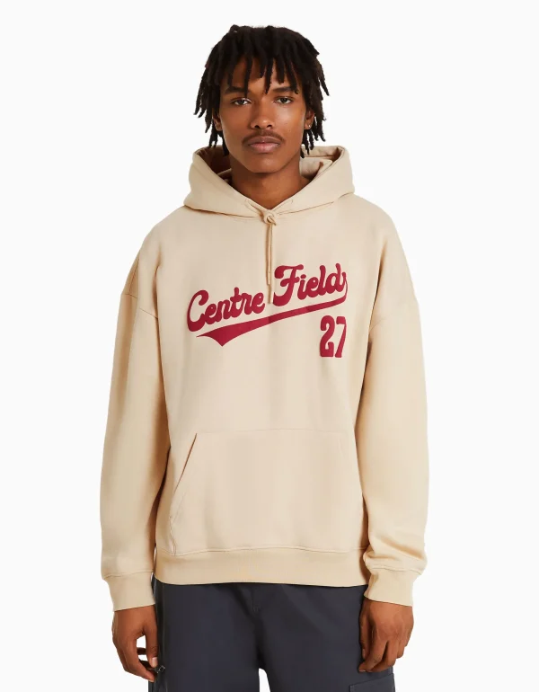 Cheap Sudadera capucha varsity HOMBRE Sudaderas