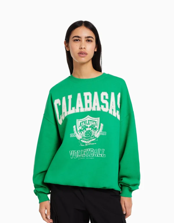 Clearance Sudadera manga larga print MUJER Sudaderas