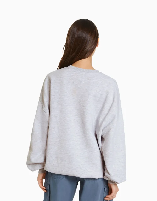 Best Sale Sudadera oversize print MUJER Sudaderas y punto