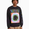 Cheap Sudadera print Nirvana HOMBRE Espacio