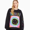 Sale Sudadera print Nirvana MUJER Sudaderas