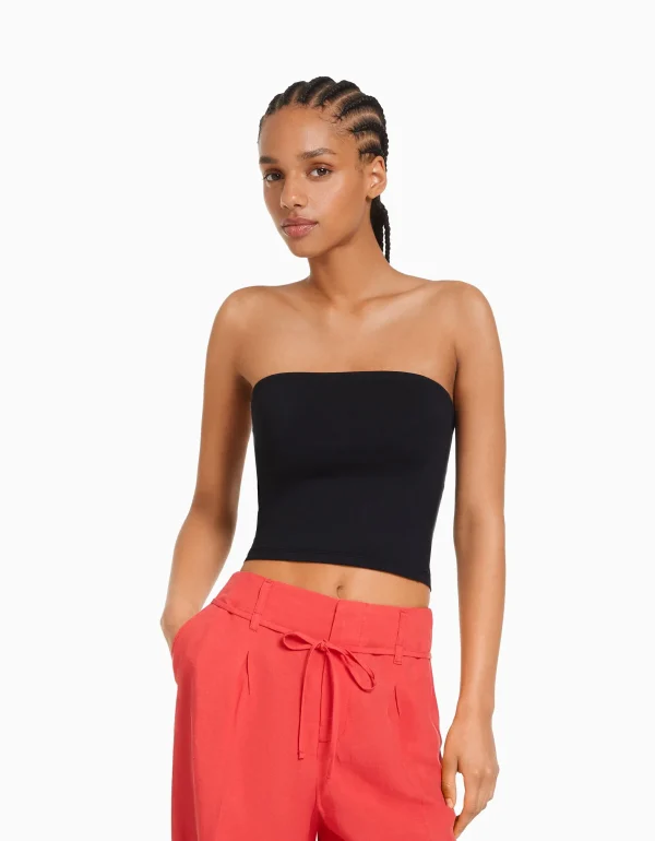 Cheap Top bandeau MUJER Tops y corsé