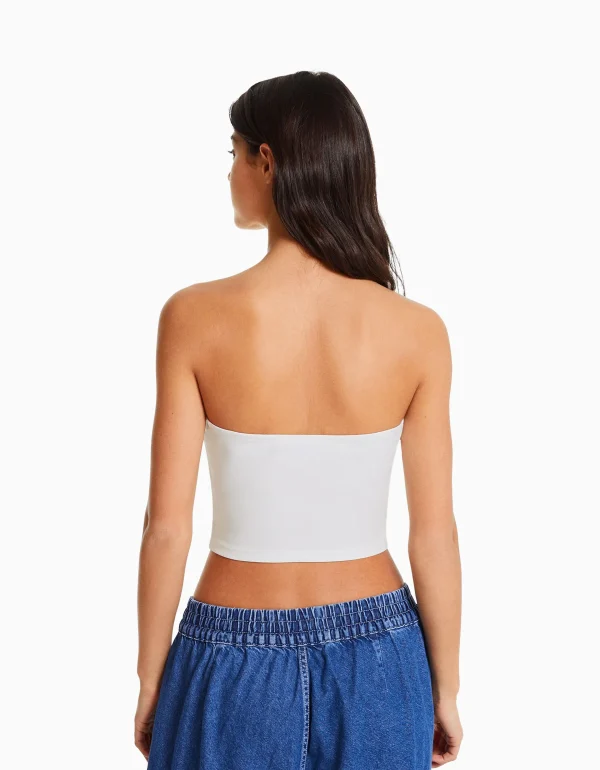 Fashion Top corsé bandeau MUJER Corsé