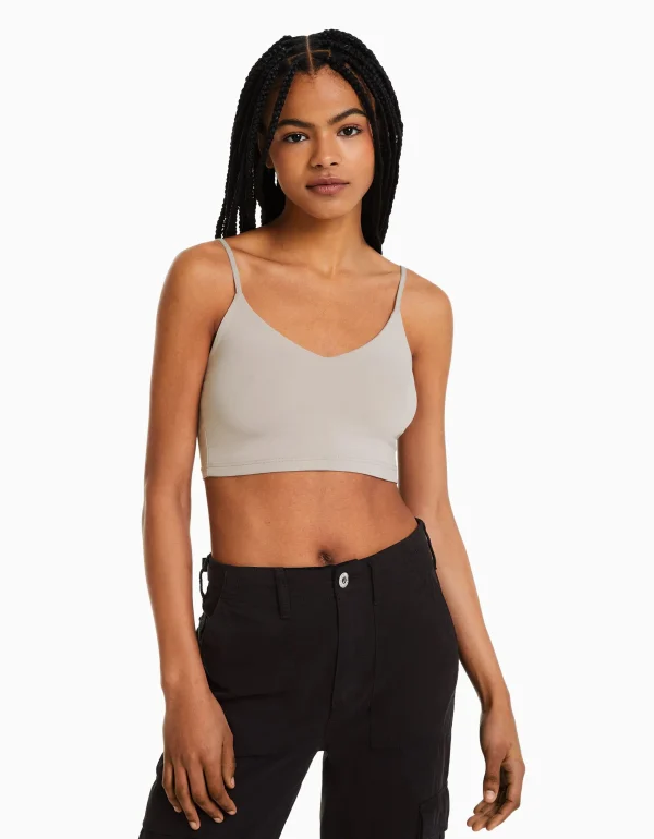 Flash Sale Top tirantes cropped MUJER Tops y corsé